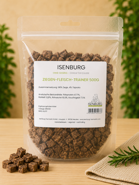 Isenburg Ziegen Fleisch Trainer 500g